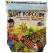 Giant Popcorn Kernels by Princeton Popcorn Farm Grown, Non GMO, Gluten Free UnPopped, Ball Shaped, Old Fashion Popcorn Pops Extra Large, Popping Corn for Air Popper & Stovetop 8lbs