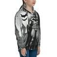 thumbnail image 4 of Batman Teen Boys Girls Hoodies 3D Printed Hooded Sweatshirts for Kids Long Sleeve Casual Unisex Pullovers with Pockets, 4 of 8