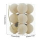 thumbnail image 4 of xihome Juego de 12 bolas navideñas de terciopelo flocado para colgar en el rbol, ideales para decorar el hogar en estas fiestas., 4 of 7