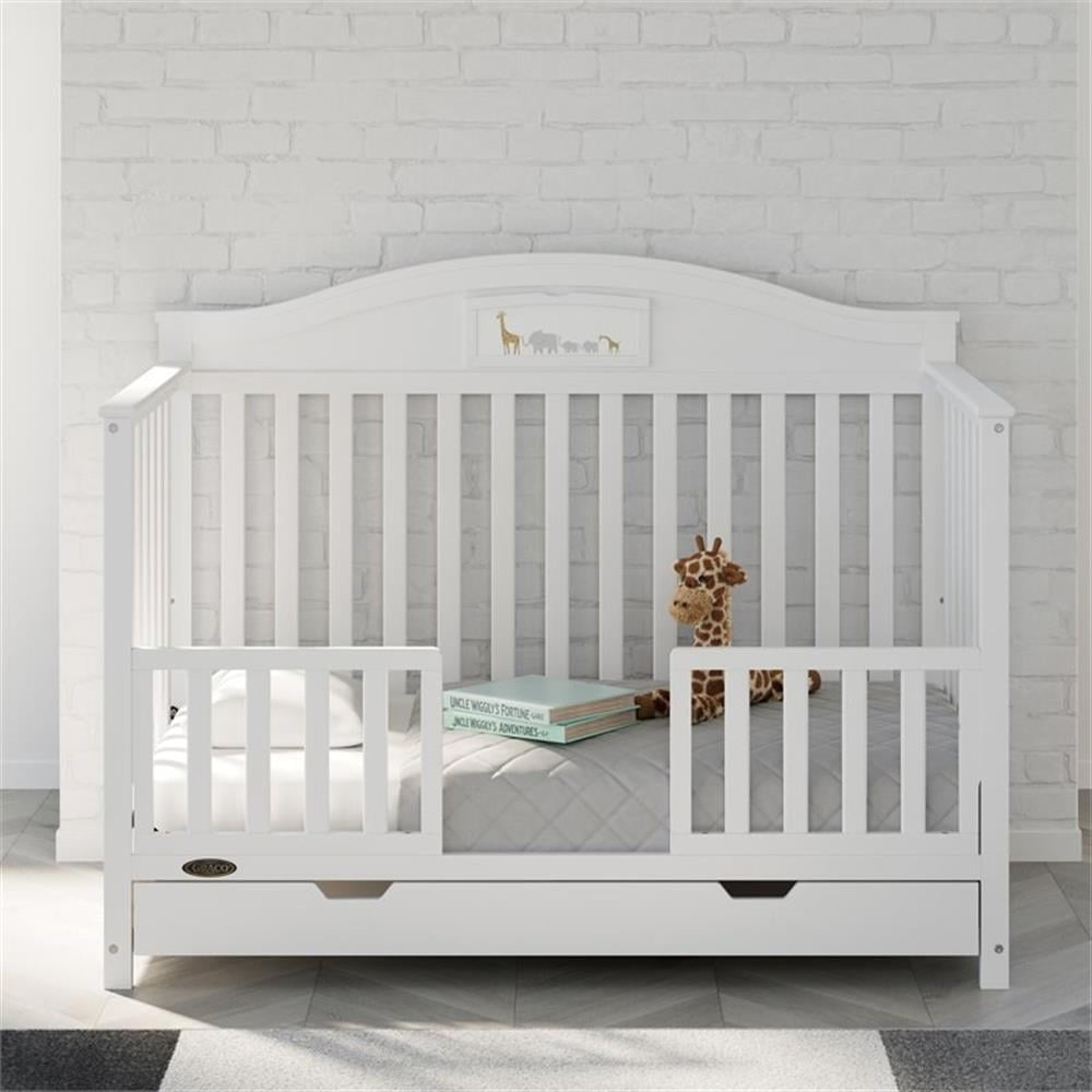 Graco Toddler Safety Guardrail (Slats), White