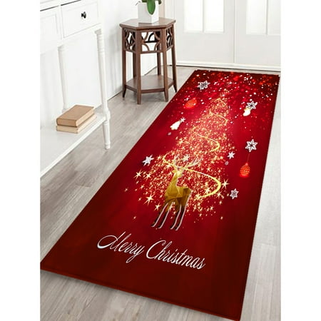 40 180cm Door Floor Mats Christmas Area Rug Holiday Decorative