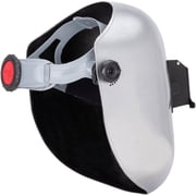 Jackson Safety Welding Helmet - Passive - Super Tuff Nylon - Lift Front - 2 x 4.25 Viewing Area - Shade 10 - 370 Speed Dial Headgear - Silver - 280PL Series