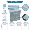 thumbnail image 6 of Ocean Seahorse Table Runner 90 Inches, Summer Nautical Coastal Textured Sky Blue Bed Runner Dresser Scarves Tabletop for Indoor Outdoor Parties/Ceremony/Banquet, 13" x 90", 6 of 9