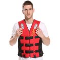 thumbnail image 1 of Chaleco salvavidas para surf, natación, flotabilidad, chaleco salvavidas de seguridad para niños y adultos, 1 of 8