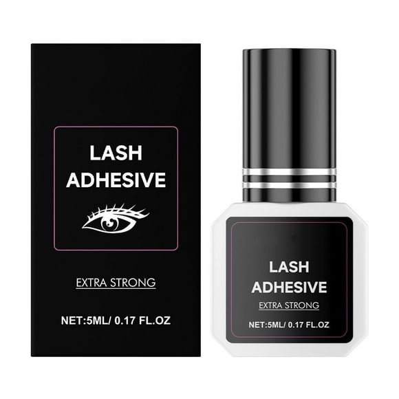 Yoncen Eyelash Extension Glue Extra Strong Lash Glue 1 Sec Drying Time Retention 8 Weeks Black Salon Use For Lash Tech 5ml