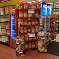 thumbnail image 3 of K1430-2B-MB 2-Tier 2 Round Willow Basket Display with Sign Frame and Sign Clips, 3 of 6