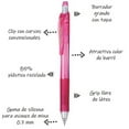 thumbnail image 3 of pentel energize-x mechanical pencil (0.7mm) pink barrel, box of 12 (pl107p), 3 of 4
