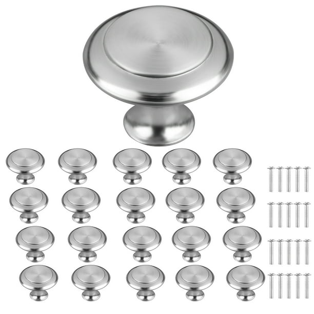 TSV Kitchen Knobs 0.91'' Drawer Pulls Decorative Knobs