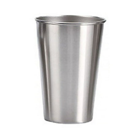 

Mosey Stainless Steel Cup BPA Free Large Capacity Unbreakable Shatterproof Stackable Storage 3 Sizes Mirror Polishing Beer Cup Office Gift