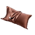 thumbnail image 3 of Funda de almohada multicolor de poliéster, funda de almohada de repuesto para cama, accesorios para ropa de cama, café sidaley HA7061-11B, 3 of 7