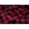 thumbnail image 4 of Juego de Sábanas de Franela Tamaño King, 4 Piezas 100% Algodón, Bolsillos Profundos, Rojo Búfalo, 4 of 6