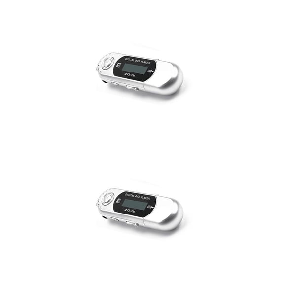 Cateissary 2 en 1 U Disk Support 32G USB 2.0 Unidad flash pequeña Reproductor de música LCD multilingüe Control con un dedo Home Sport Type2 NO2