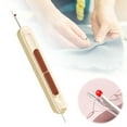 thumbnail image 2 of Needle Threaders, 1PCS 2 in 1 Needle Threader Seam Ripper for Hand Stitching, Upgraded Automatic Needle Threader with Stretchable Thread Insertion Needles, Sewing Supplies, Sewing Stitch Remover Tool, 2 of 9