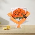 thumbnail image 3 of ddioayh DIY Tulip Bouquet Craft Kit with Detailed Instructions Easy to Make for Beginners and All Ages Durable Long Lasting Flowers for Holidays Birthdays Wedding Gifts, 3 of 5