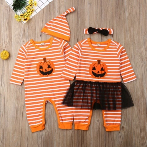 inktastic Melting Away Pumpkin Face Infant Tutu Bodysuit