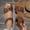 Brown, variant on Women's Non Slip Flat Sandals Adjustable Buckle Straps Padded Footbed Open Toe Plus Size Summer Gold 36