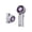 Purple, variant on Foldable Clip On Fan, Umbrella Mounted Cooling Device, USB Rechargeable Portable Airflow, Hands Free Travel Cooling Fan, Adjustable Speed Compact Design, Outdoor Camping Use