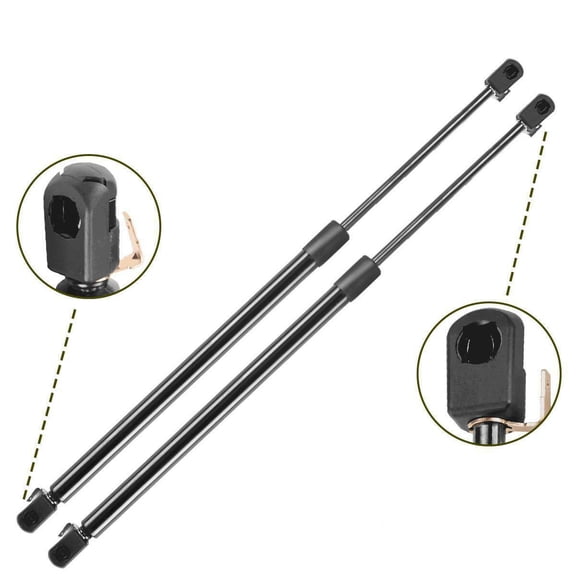 2 Rear Window Glass Lift Supports For Caprice Custom Cruiser Roadmaster Wagon