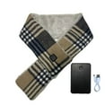 thumbnail image 1 of Penkiiy Electric Heating Scarf Heating Scarf Graphene Electric Heating Smart Usb Electric Heating Three-speed Temperature Adjustment Plus Velvet Warm Neck Protection Running Beige Scarf, 1 of 7