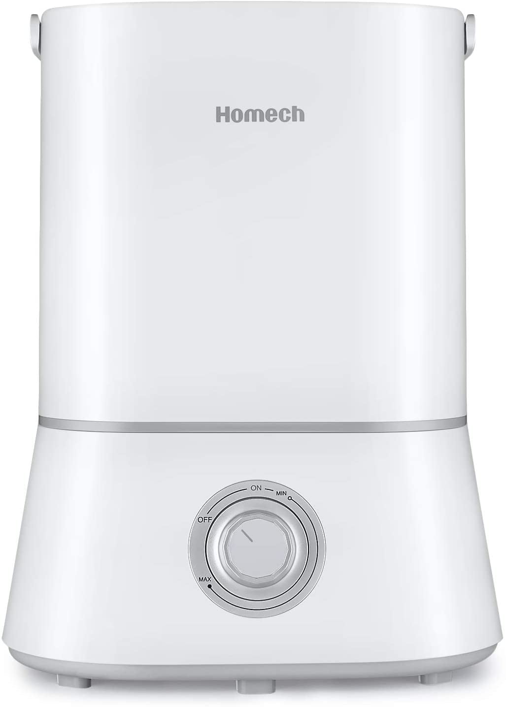 Homech Cool Mist Humidifier, 26dB Quiet Ultrasonic Humidifiers for