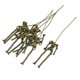 thumbnail image 2 of 3x6 piezas de esqueleto humano para hacer muñecos, colgantes, joyas, bronce antiguo. Código de modelo 29543, 2 of 5