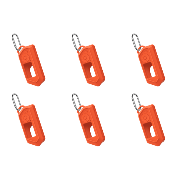 Funda Protectora Silicona Con Hebilla para Flipper Zero Cover () Naranja