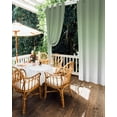 thumbnail image 5 of Outdoor Curtains for Patio, Gradient Sage Green, Waterproof Blackout Outside Curtain for Porch/Pergola/Gazebo, Abstract Contemporary Art Thermal Insulated Drapes for Cabana, 2 Panels, 54 x 108 Inch, 5 of 8