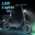 thumbnail image 2 of LTMATE M5 Aluminum 500W Battery Powered 22 Miles Range, Black, 2 of 8