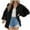 Black, variant on Lindreshi Cardigan Sweaters for Women Plus Size Women Solid Color Casual Long Sleeve Pocket Loose Lapel Cardigan Jacket Coat
