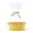 Yellow, variant on BIZHUA Small Basket with Gift Bag and Ribbon 12"X 8"X 5" Cute Small Woven Basket with Handle Rope Shelf toy Storage Basket Decorative Empty Gift Storage Basket Yellow A