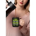 thumbnail image 2 of Grandpa Is My Name, Golfing Is My Game, Grandfather Golf Player, Golfing or Golfer, Black 15oz Ceramic Mug, 2 of 5