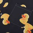 thumbnail image 3 of Men'S Hawaiian Shirt Summer Tropical Funny Print Button Short Sleeve Black Duck Size XL, 3 of 6