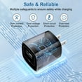 thumbnail image 5 of USB C Charger Block, 2 Pack USB Wall Charger Adapter Plug with 6FT USB C Charging Cable, Type C Charger USB C Brick Cube Fast Charging with Type C Phone Charger Cords Compatible for Android, Black, 5 of 7