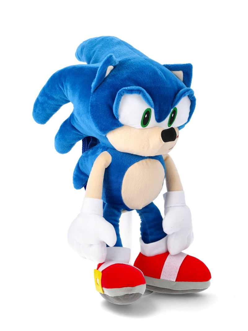 Sonic the Hedgehog Kids School Bag - Sonic Plush Backpack #SH52211