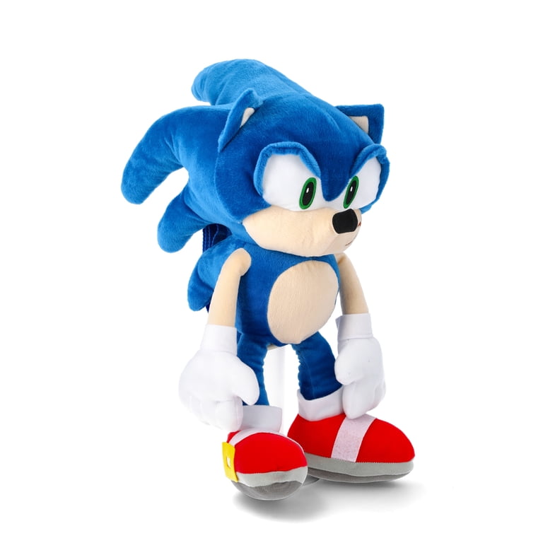 Sonic The Hedgehog Plush Backpack, 12.5", Blue photo 3