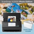 thumbnail image 2 of Escáner ScanSnap iX2500 Edición Foto Inalámbrico/USB Negro, 2 of 7