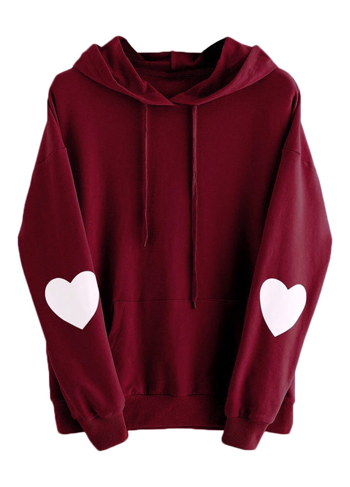 maroon pink sweatshirt