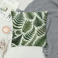 thumbnail image 2 of COMIO Sage Green Throw Pillow Cover Leaves Tropical Plant Leaf Botanical Vintage Floral Lumbar Pillow Case Soft Standard Pillow Cases with Zipper Decorative Cushion Cover for Bed, 2 of 5