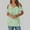 U_ Multicolor, variant on Olyvenn Womens Summer T Shirts Casual Ladies V Neck Tops Short Sleeve Cold Shoulder Loose Fit Blouse 2025 Trendy Clothing Multicolor S