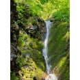 thumbnail image 2 of Wild, Jamie and Judy 15x18 Gold Ornate Wood Framed with Double Matting Museum Art Print Titled - Washington State-Central Cascades-Waterfall at Kendall Peak, 2 of 4