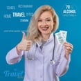 thumbnail image 3 of Toallitas desinfectantes para manos Travel, 30 unidades, envueltas individualmente, 3 of 8