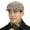Khaki, variant on Mens Black Newsboy Cap Classic Herringbone Texture Stitched Top Detail Cap Soft Warm Casual Daily Work Outdoor Activities & Travel Fashion Cap