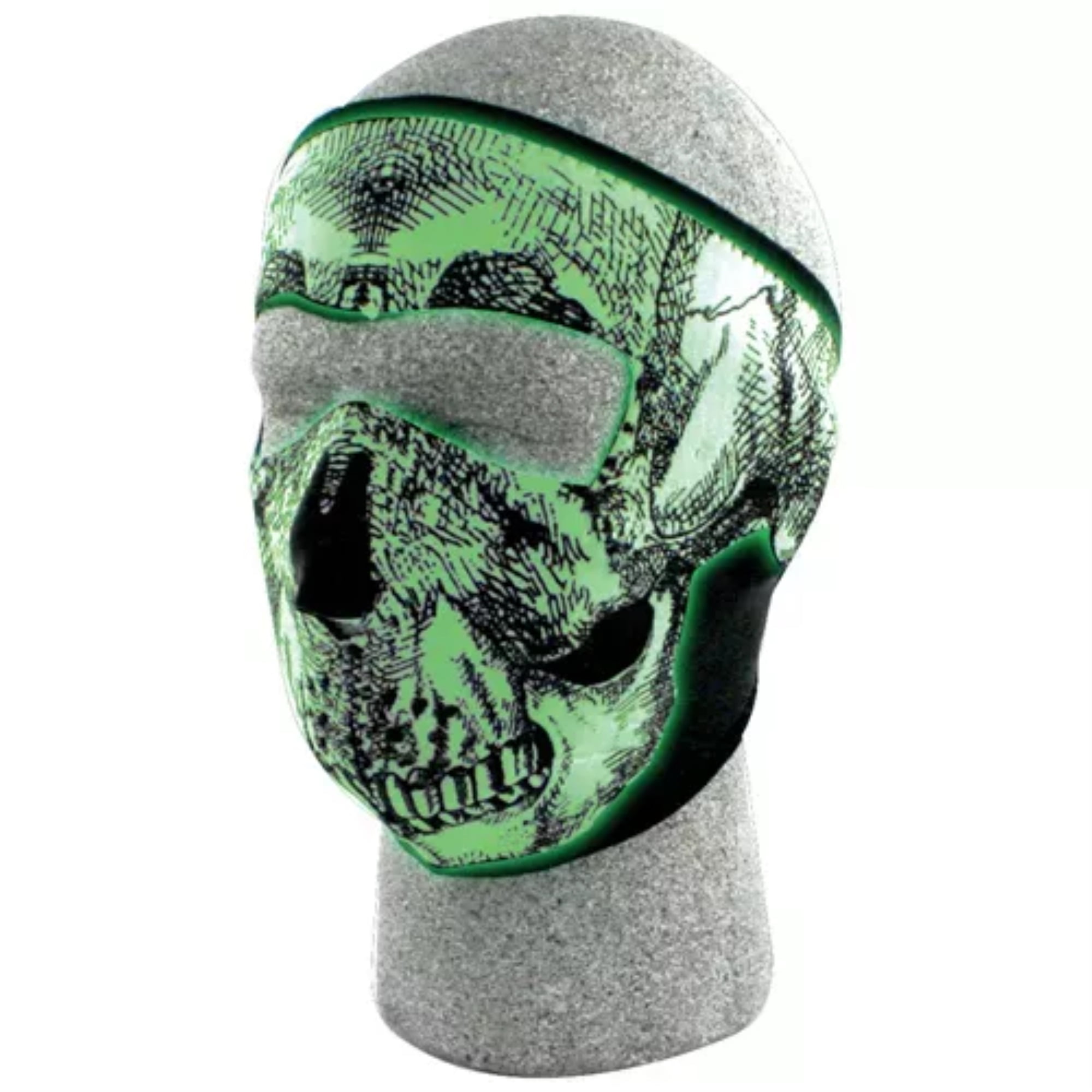 Pain Cyber Skull Neoprene Full Face Mask Biker ATV Ski Paintball Free Shipping 