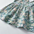 thumbnail image 6 of IROINNID Toddler Girls Sleeveless Floral Printed Sleeveless Pretty Princess Dress, 6 of 9