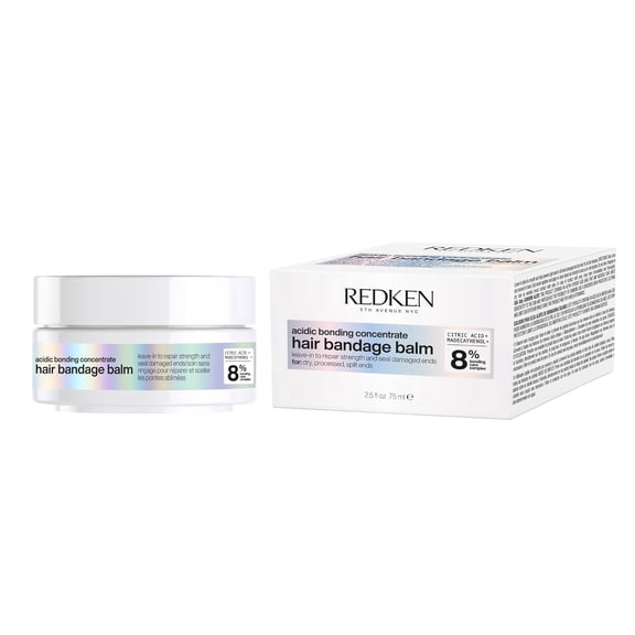 Redken Acidic Bonding Concentrate Hair Bandage Balm – Strength Repair For Damaged, Dry Split Ends In 1 Use