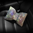 thumbnail image 1 of 2023 Shiny Rhinestone Bow Car Headrest Neck Pillow for Women Driver Back Support and Relaxation Accessory, 1 of 6