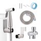 thumbnail image 1 of Kit de herramientas de limpieza de accesorio de inodoro con cabezal rociador de bidé de acero inoxidable, 1 of 10