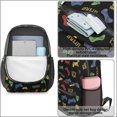 thumbnail image 4 of Game Controller Black Pattern 17" School Backpacks for Teens,Waterproof Oxford Fabric,S-Shape Padded Straps for School,Travel,Hiking,Camping, 4 of 6
