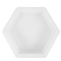 HEMOTON Reusable Brick Mold Hexagon Shaped Concrete Stepping Stone Molds Stepping Stone Forms For Garden Pavement Maker Mold Path Maker Mold