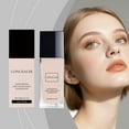 thumbnail image 5 of Full Coverage Foundation 30ml, Soft Matte Oil Control Concealer, Luxury Full Coverage, Soft Matte for Mature Skin, Smooth Skin & Long-Lasting Makeup (Ivory White), 5 of 8
